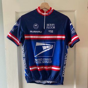 USPS Mail Lance Armstrong Livestrong Bike Cycling Jersey
